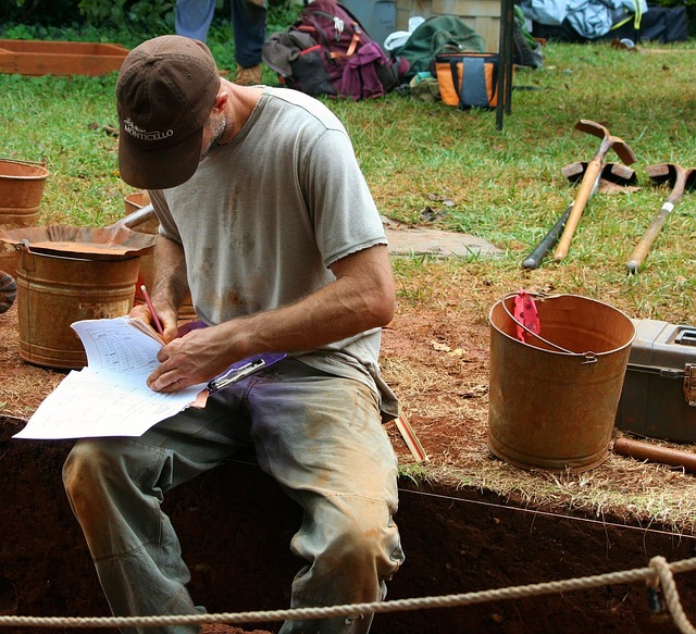 archaeological dig