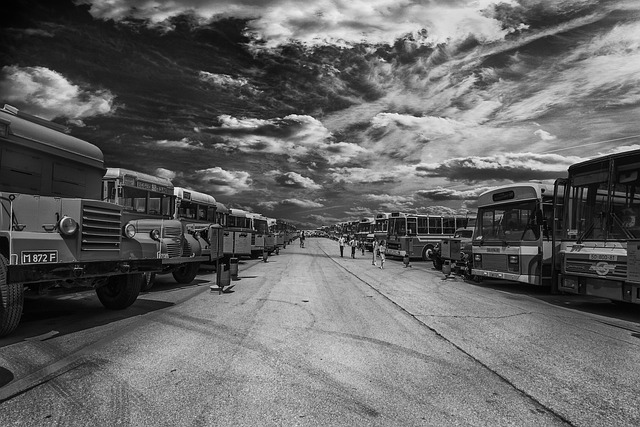 bus garage