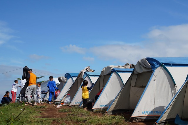 camped