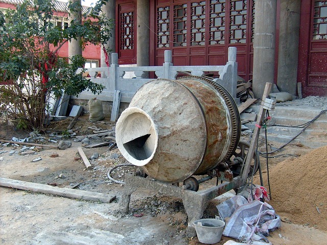 Hình ảnh minh họa ý nghĩa của từ cement mixer