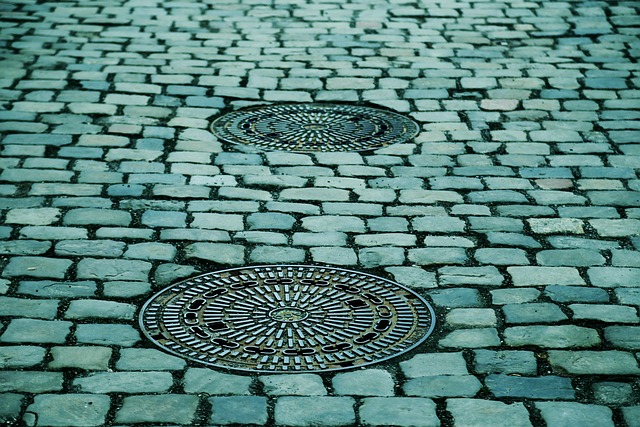 cobblestone street