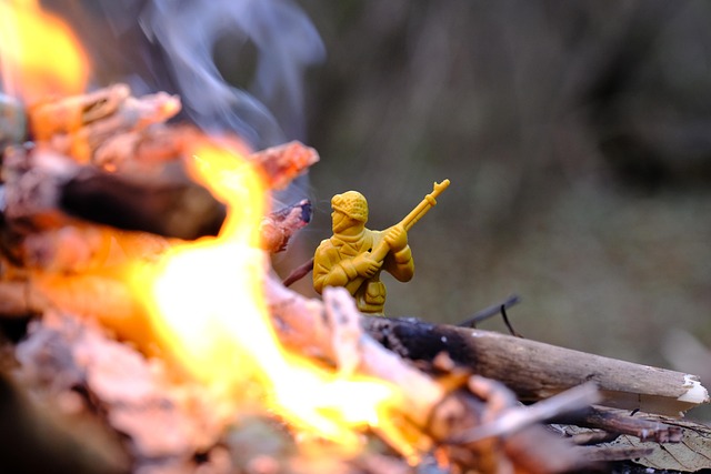 enemy fire