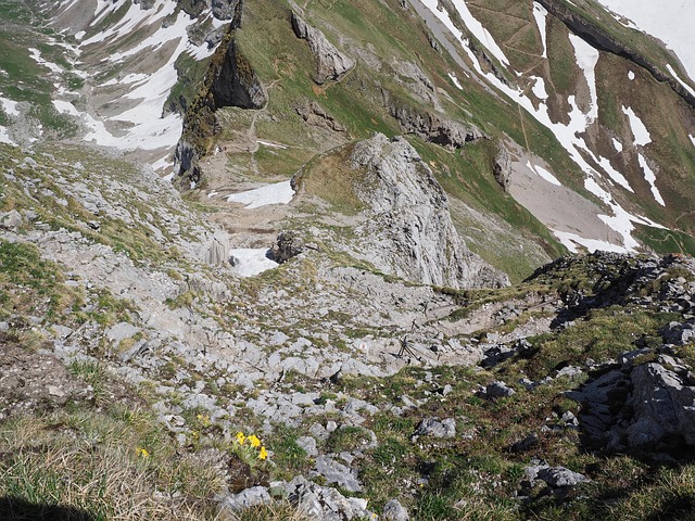 exposed area