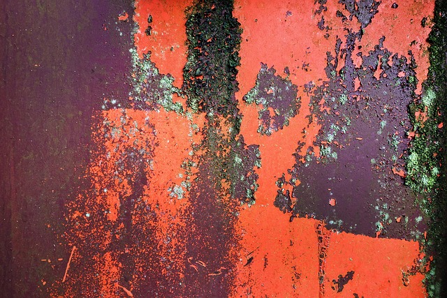 flaking