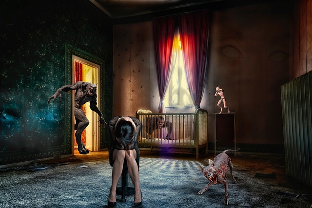 Hình ảnh minh họa ý nghĩa của từ frightened