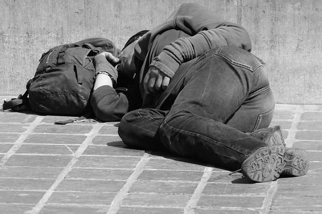 homeless person