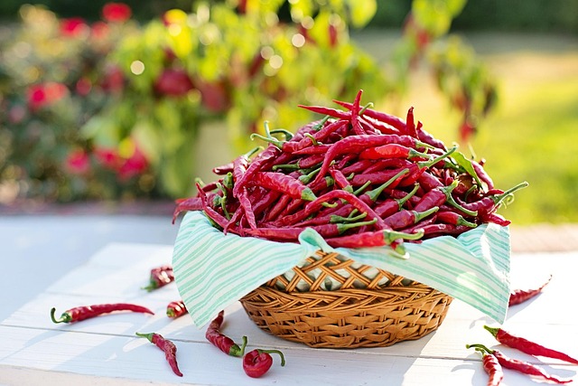 Hình ảnh minh họa ý nghĩa của từ hot pepper