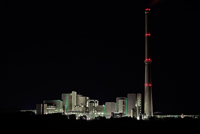 industrial incinerator