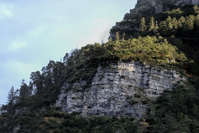 layered mountain
