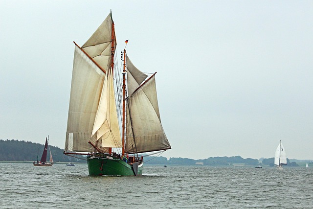 Hình ảnh minh họa ý nghĩa của từ mainsail