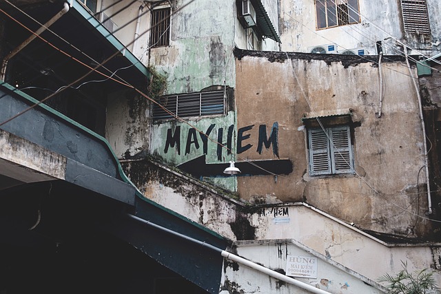 Hình ảnh minh họa ý nghĩa của từ mayhem