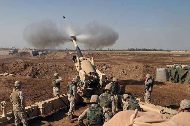 mortar fire