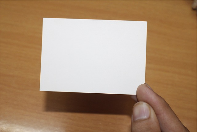 note card