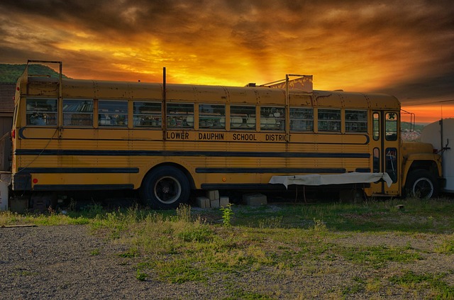 of school age