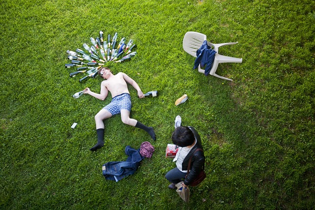 passed out