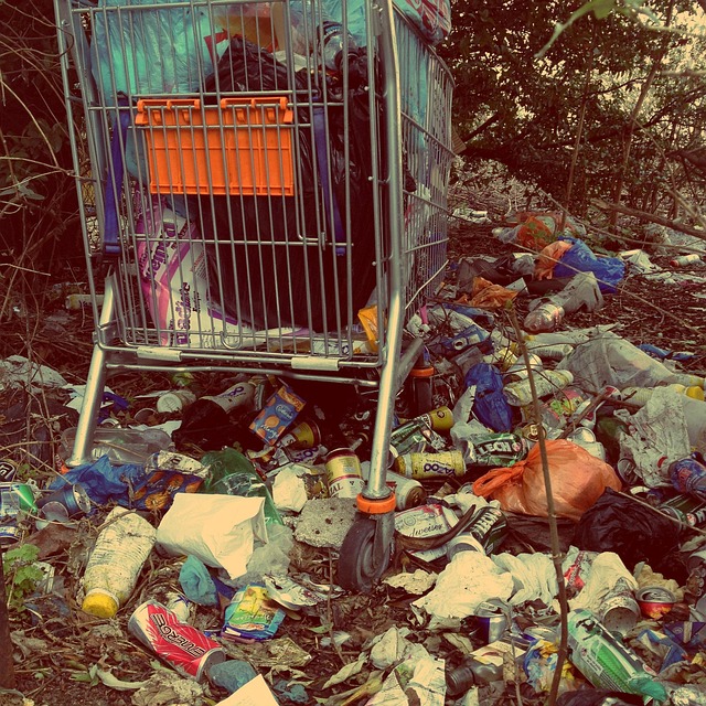 plastic debris