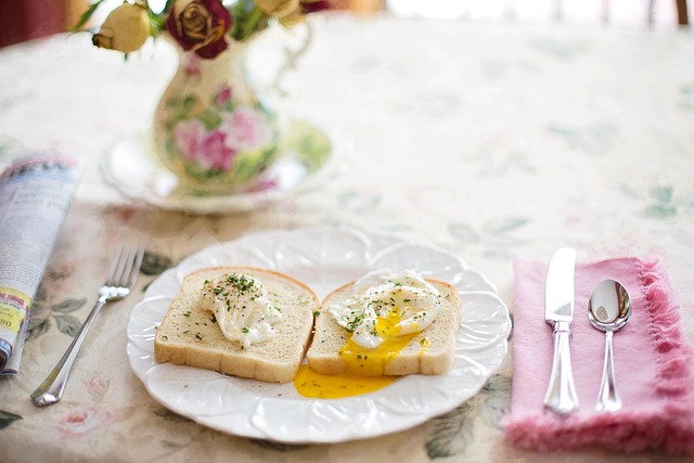 poached eggs