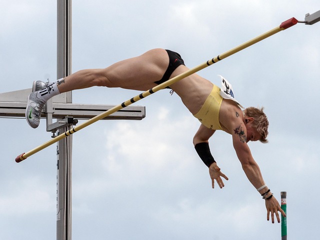 Hình ảnh minh họa ý nghĩa của từ pole vault