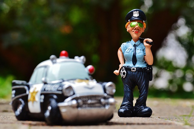 police car