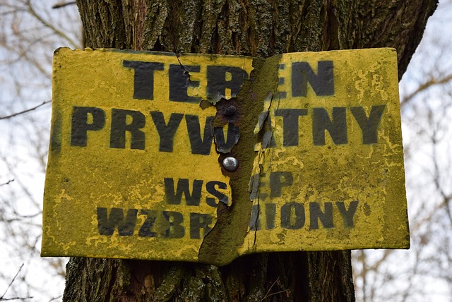 prohibited area