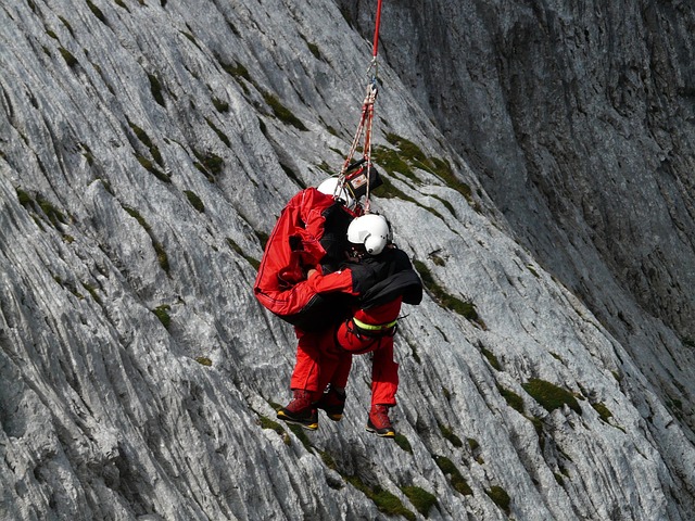 rescue workers