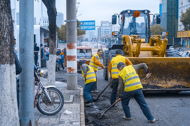 road repair