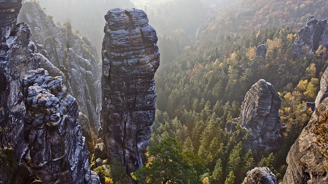 rock climbing