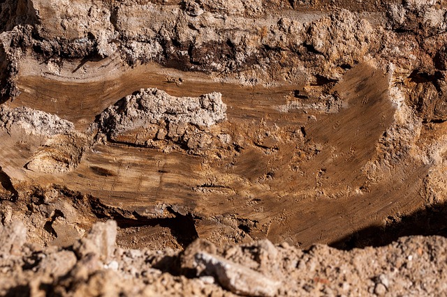 sediment layers