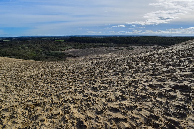shifting sand
