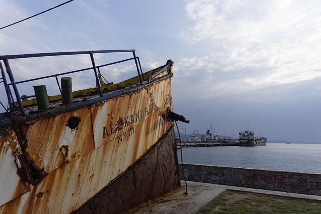 sinking ship