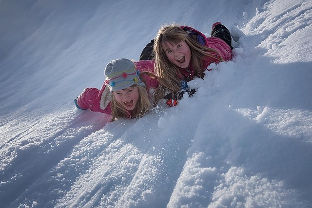 snow slide