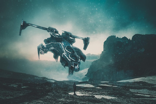 Hình ảnh minh họa ý nghĩa của từ spaceship