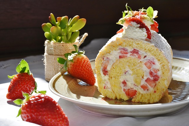 strawberry cake