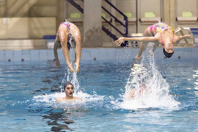 synchronized swimming