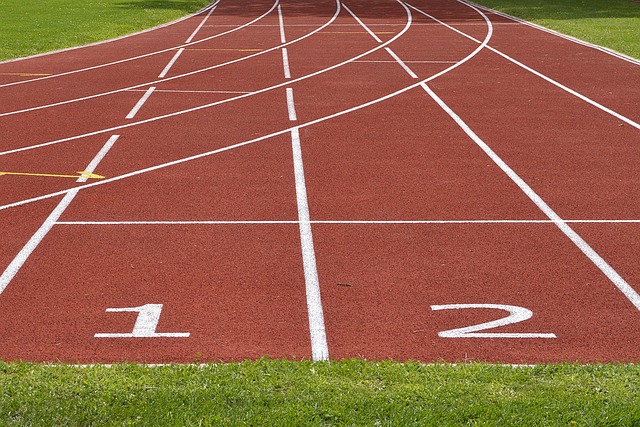 track and field running