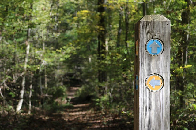 trail marker