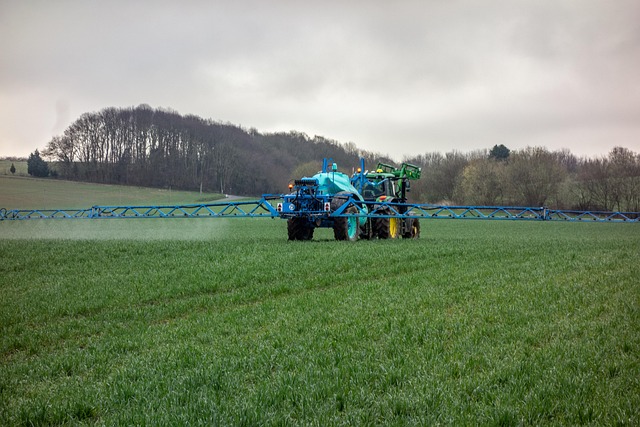 treated with pesticides