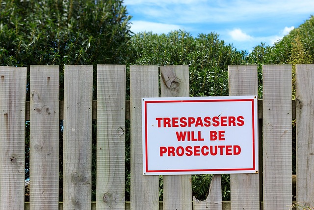 trespassed