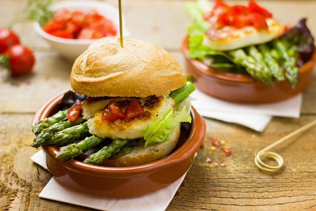 veggie burger