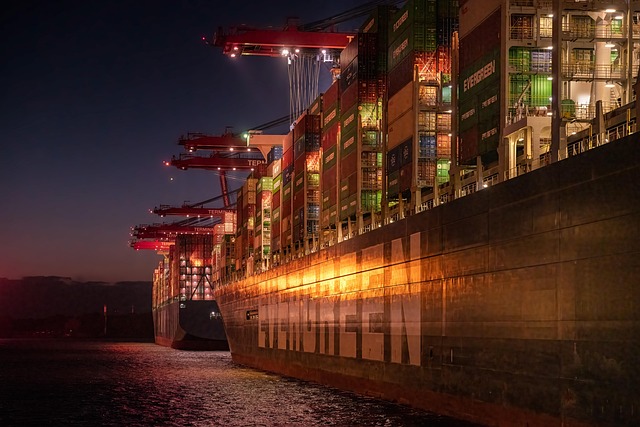 via ship
