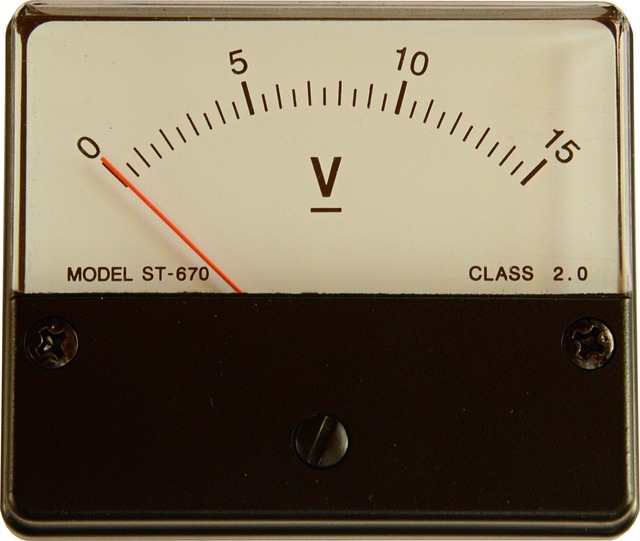 Hình ảnh minh họa ý nghĩa của từ voltmeter