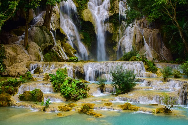waterfalls