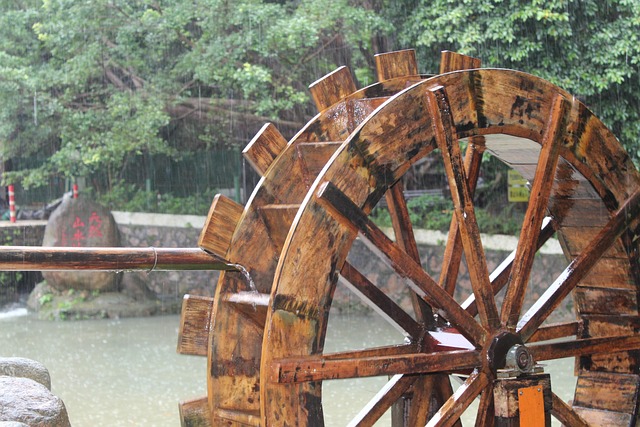 Hình ảnh minh họa ý nghĩa của từ waterwheel