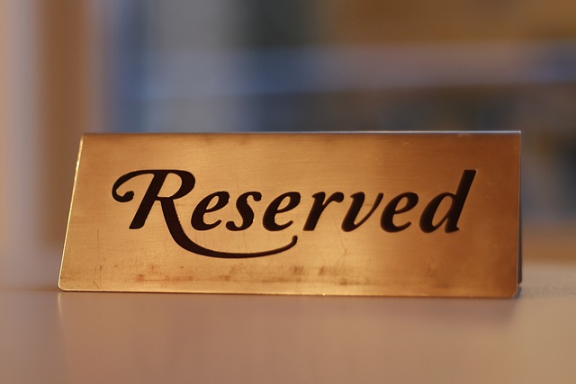 with reservations