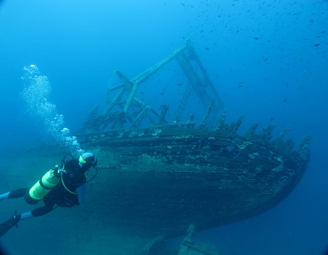 Hình ảnh minh họa ý nghĩa của từ wreck diving
